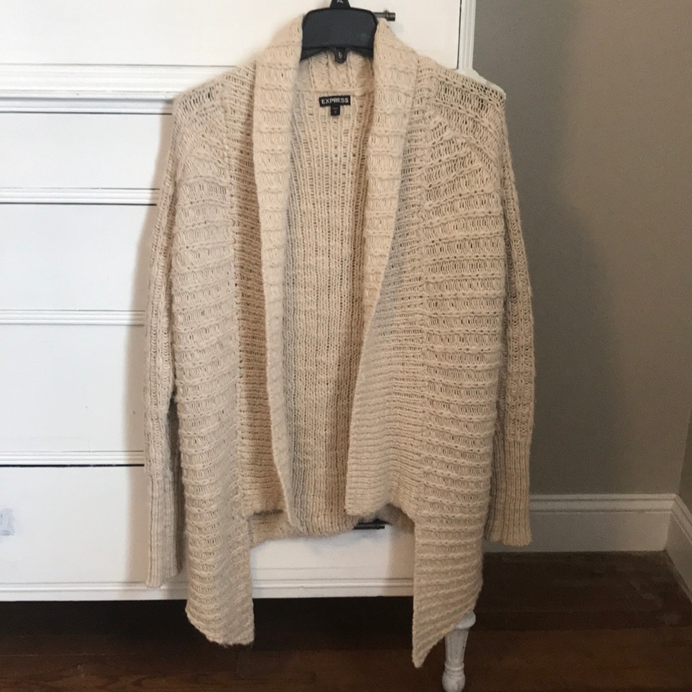 Express cardigan sweater